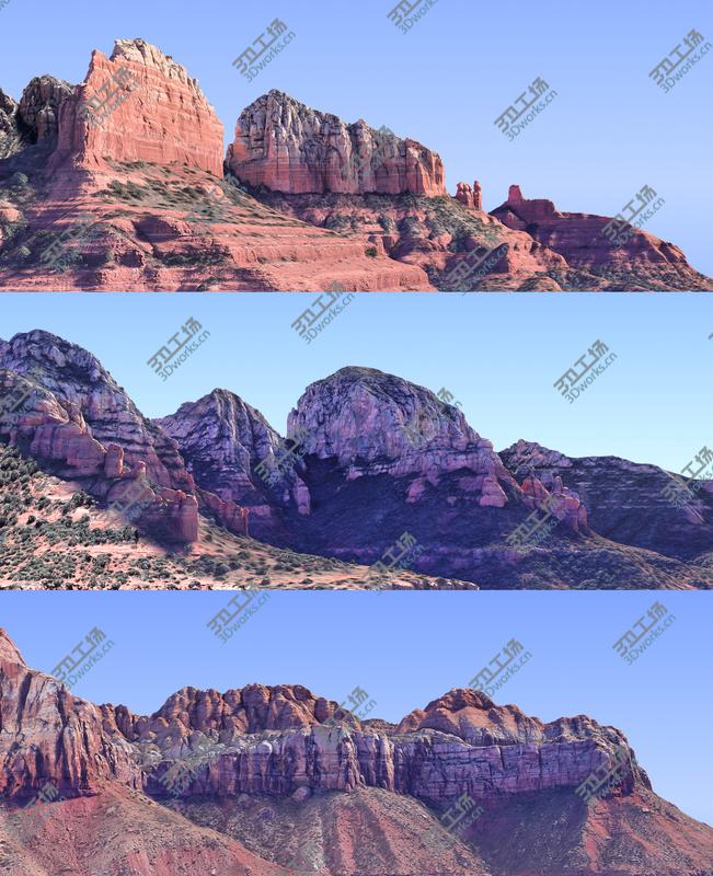 images/goods_img/20210113/Arizona Mountains Pack 3 3D model/1.jpg